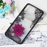 TPU PC Two-in-one Embossed Mobile Phone Case for Samsung Galaxy A7 2018