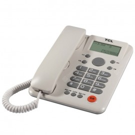 TCL HCD868(203)TSD Fixed Corded Telephone Landline Free Battery Hands-free Home Office Wired Fixed Landline Telephone