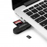 SD/Micro SD Card Reader Micro USB OTG Adapter and USB 2.0 Portable Memory Card Reader for SDXC SDHC