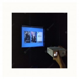 Simple Projection Screen for Indoor and Outdoor Outdoor Projection