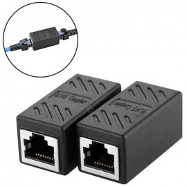 RJ45 Female to Female Ethernet Network Adapter Converter