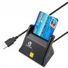 Zoweetek ZW - 12026 - 3  EMV USB Smart Card Reader Writer DOD Military USB Common Access CAC Smart Card Reader ISO7816
