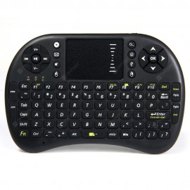 UKB - 500 - RF 2.4GHz Mini Wireless Keyboard with Touch Pad LED Indicator Built - in Lithium - ion Battery