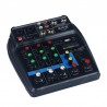 TU04 Bluetooth USB and Sound Card Mixer for Recording Voice-Activated Radio