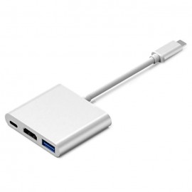 USB Type C to HD 4K Adapter USB C Multiport HD Adapter for MacBook