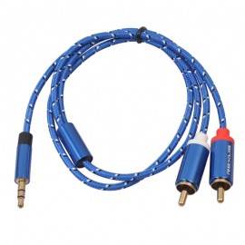 REXLIS AUX Male to Two RCA Extension Cable