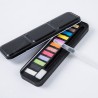 Water Storage Brush Fountain Pen 12 Color Set Water Writing Brush Watercolor Brush Water Soluble Color Pencil Straight
