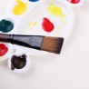Nylon Mixed Oil Watercolor Brush 6pcs