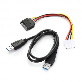 PCI - E 1X to16X Extender Riser Card Adapter with USB 3.0 Cable