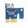 PCI - E 1X to16X Extender Riser Card Adapter with USB 3.0 Cable