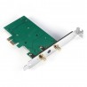 PCI-E Wireless Network Card Dual Antenna / Dual Band / with Bluetooth Function