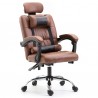 Office Gaming Massage Chair Ergonomic Computer Chair with Headrest Pillow