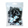 ZDM 50/100 Pieces of Adhesive Cable Clips Wire for Car Office and Home