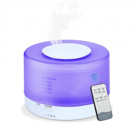 Remote Control Flowerpot 500ML Essential Oil Diffuser Ultrasonic Aromatherapy Cool Mist Humidifier Air Purifier