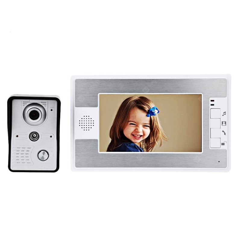 SY812MKW11 Video Interphone 7 Inches Doorbell Intercom