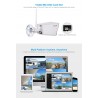 Sricam IP Camera  1080P H.264 Wifi Megapixel Wireless CCTV Security IP Camera TF Slot AU White