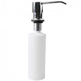Sink Kitchen Cleaning Accessories All Plastic Press Soap Dispenser