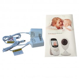 SP880 Wireless Baby Monitor LCD Display Two-way Audio Night Light Temperature Monitoring Lullabies