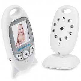 VB601 Wireless Baby Monitor Two-way Audio Night Vision Temperature Monitoring Lullabies