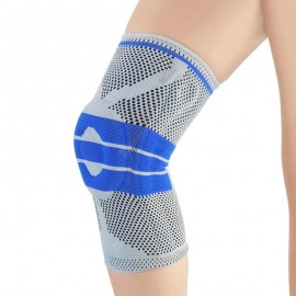 Silicone Spring Support Sports Knee Pad for Running Outdoor Cycling 1PC