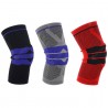 Sports Knee Pad Silicone Spring Knit Support for Running Basketball Climbing 1PC