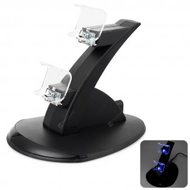 Plastic Charger Charging Stand Station with 2 USB Ports for PS4 Controller Large Size