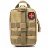 Outdoor Medical Kit First Aid Kit Lifesaving Kit Nylon Waterproof MOLLE Accessory Bag Storage Pockets Military Enthusiasts Tactical Package