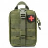 Outdoor Medical Kit First Aid Kit Lifesaving Kit Nylon Waterproof MOLLE Accessory Bag Storage Pockets Military Enthusiasts Tactical Package