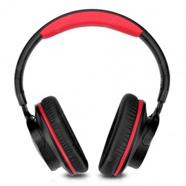 Zinsoko 861 Bluetooth 4.1 Wireless 3.5mm Audio Cable Wired Headphone Noise-Cancelling over Ear Headset Voice Prompts Stereo Bass Sound Large Power Compatity 18H Play Time 20H Talk Time 300+H Standby T