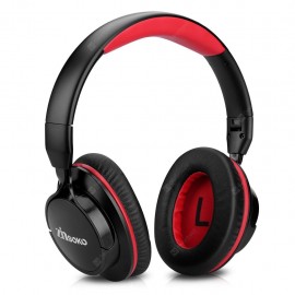 Zinsoko 861 Bluetooth 4.1 Wireless 3.5mm Audio Cable Wired Headphone Noise-Cancelling over Ear Headset Voice Prompts Stereo Bass Sound Large Power Compatity 18H Play Time 20H Talk Time 300+H Standby T
