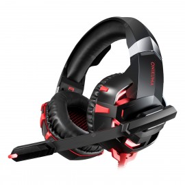 ONIKUMA K2A High Performance Professional Gaming Headset Red