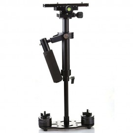 S40 Professional 40cm Aluminum Alloy Handheld Stabilizer with Quick Release Plate and Clamp Base for Canon / Nikon / Sony / DS