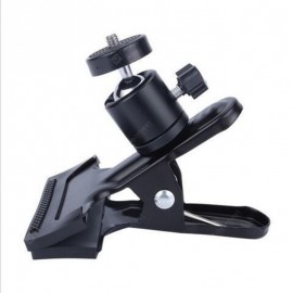 Universal Camera Photography Metal Clip Clamp Holder Mount with Standard