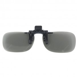 Passive Circular Polarized Clip On 3D Glasses for LG SONY TV MasterImage Disney Digital RealD Cinemas