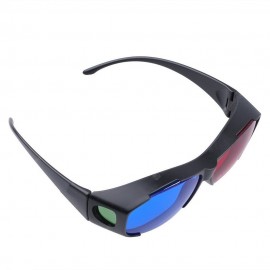 Red Blue 3D Glasses / Cyan Anaglyph Simple 3D Movie Game Extra Upgrade Style
