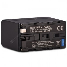 NP - F970 LED Photography Light Bar Battery