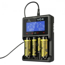 Xtar VC4 4-slot Smart LCD Battery Charger
