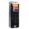 Professional 8GB GH609 Digital Voice Recorder with Time Display and Stereo Recording Function - Black