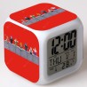 NZ - 12 Square Colorful Mood Led Alarm Clock