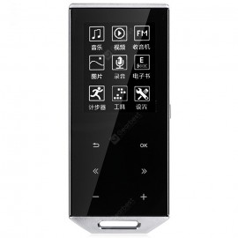 W03 Lossless HiFi MP4 Music Player 1.77 inch Touch Screen