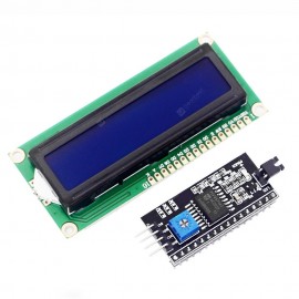 Practical IIC / I2C with 1602 Blue LCD Display Screen Board Module for Arduino
