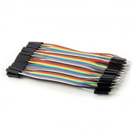 Practical 40Pin PVC DIY Colorful Male to Male Arduino DuPont Cable Wire for Arduino  - 10cm