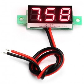 V18D 0.28 inch Red LED DC Voltmeter Module