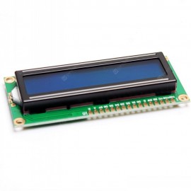 Standard 16 x 2 Character LCD Display Module + Extras for Arduino