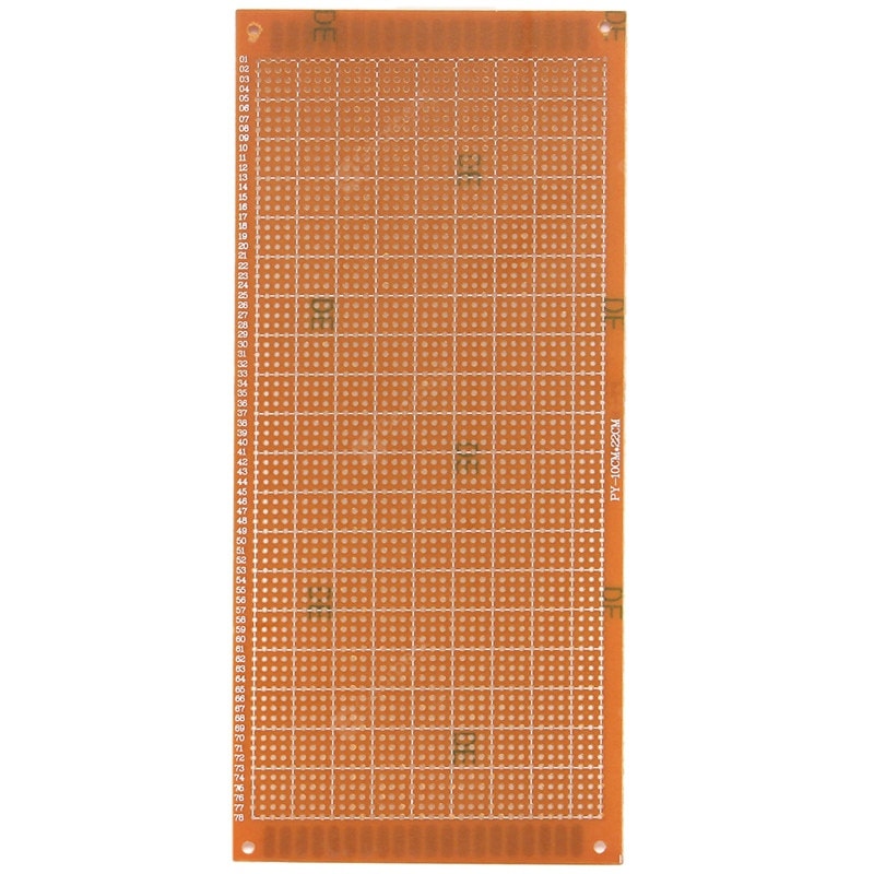 Single Side Copper Paper PCB Breadboard 10 x 22cm
