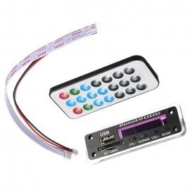 Wireless Bluetooth 12V MP3 WMA Decoder Board Audio Module