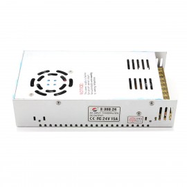 S-360-24 360W 24V / 15A Switch Power Supply Driver for LED Light and Surveillance Security Camera ( 110/220V )