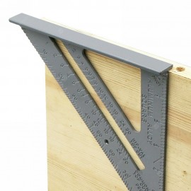 Woodworking Aluminum Alloy Measuring Square Ruler