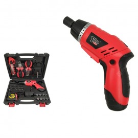 Rechargeable Electric Screwdriver Drill Set