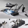 Soldering Iron Station with 5 LEDs / Magnifier